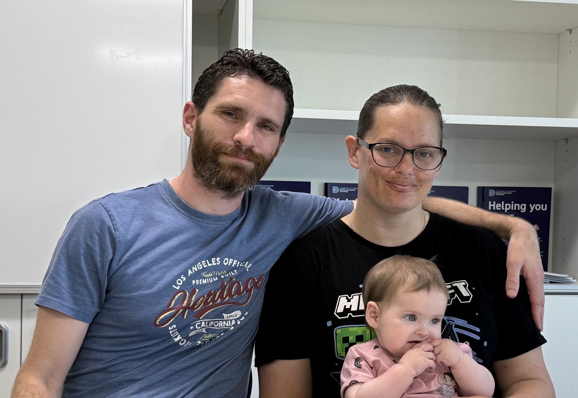 New dad says Everton in the Community support made him ‘feel seen’ as a father