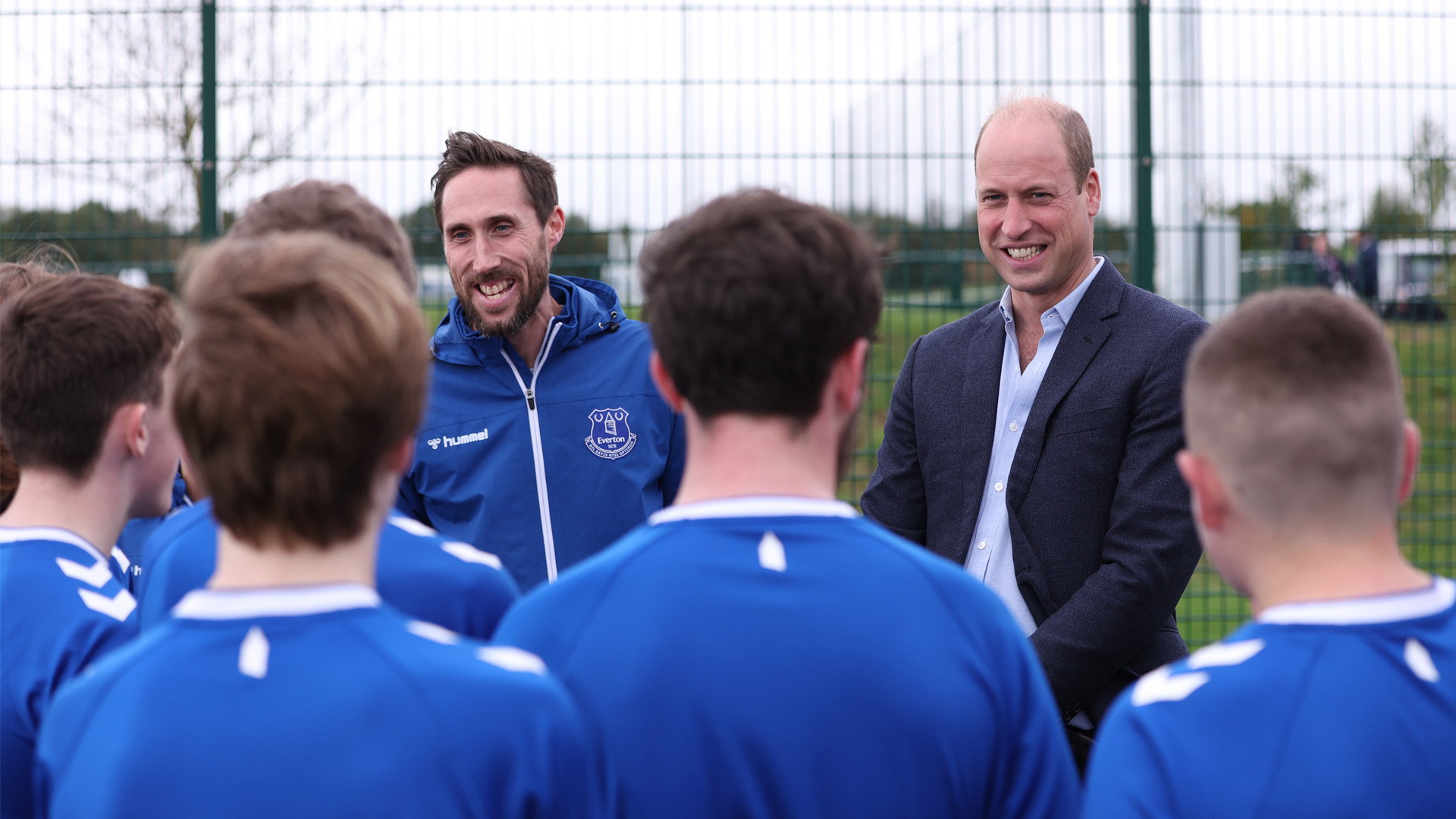 Prince Of Wales Meets EitC Team Ahead of Street Child World Cup
