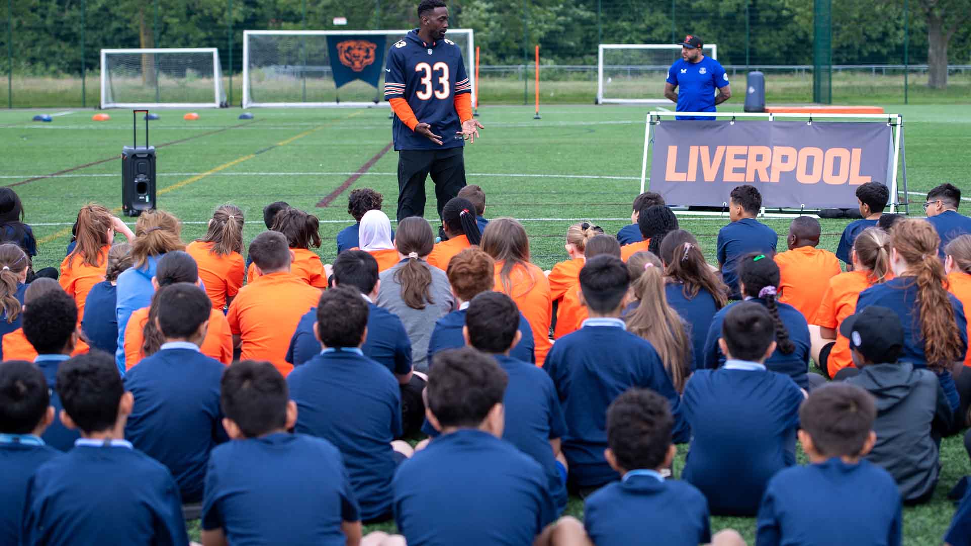 Chicago Bears And EitC Come Together For 'Once In A Lifetime' American Football Session