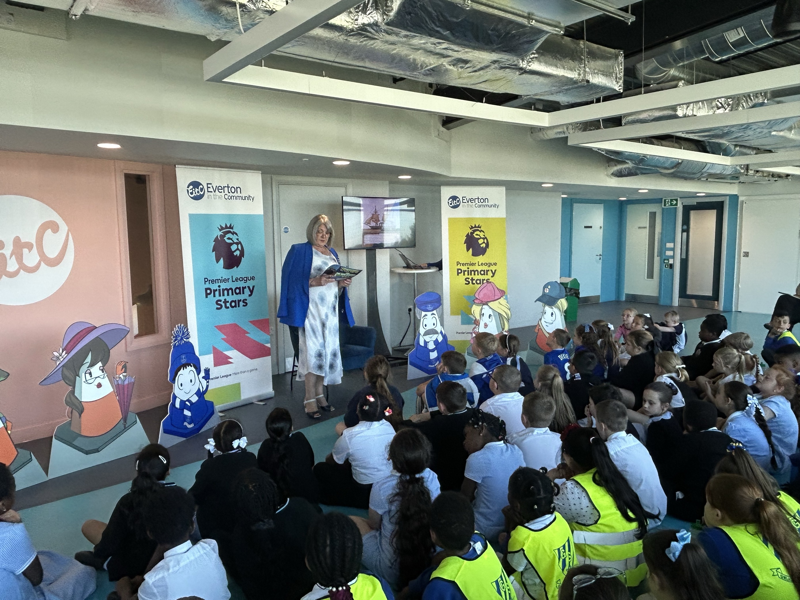 Everton Children's Book Author Visits EitC