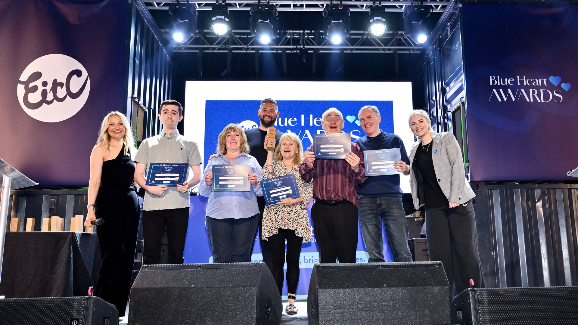 EitC Hosts Prestigious Blue Heart Awards Ceremony