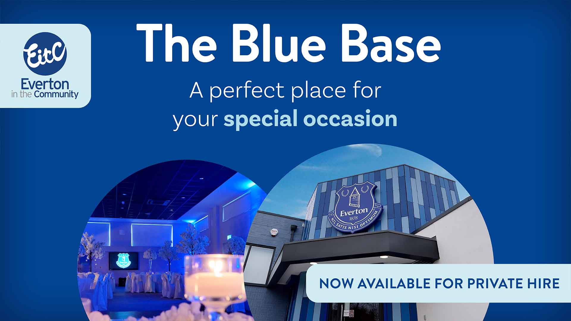 Blue Base Venue Available For Hire 