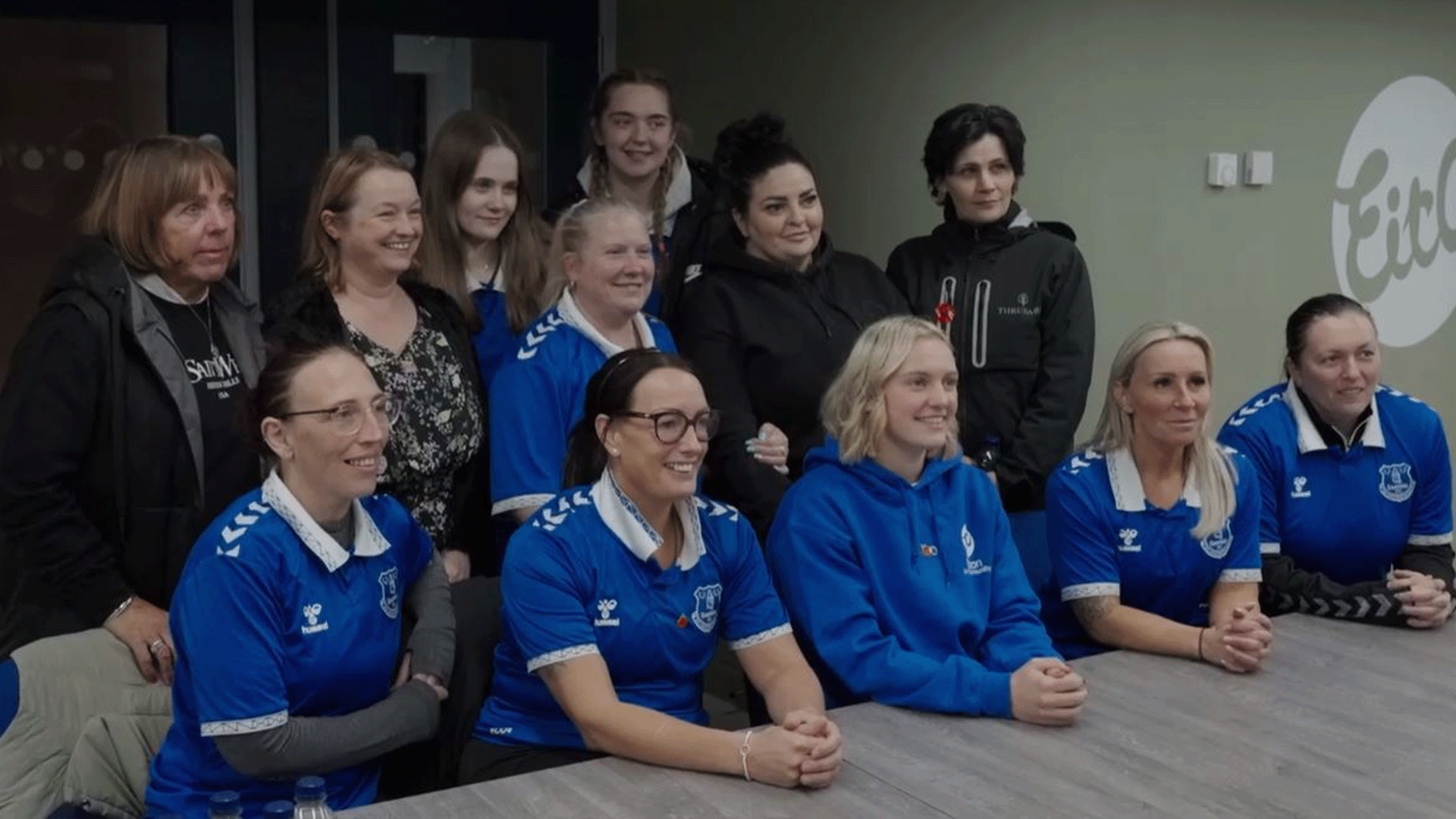 Everton’s Lucy Hope Honours Remembrance  Alongside EitC’s Veterans’ Participants   