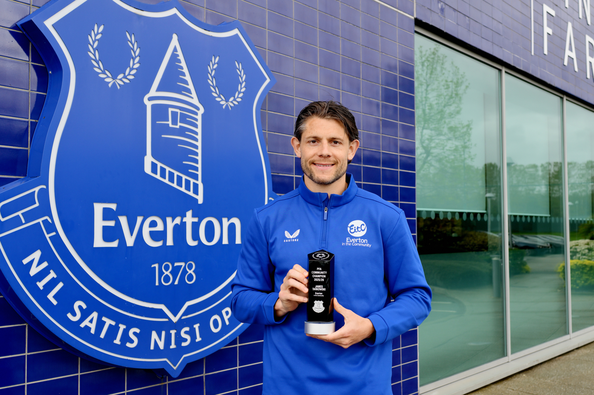 Everton vice-captain James Tarkowski named PFA Community Champion