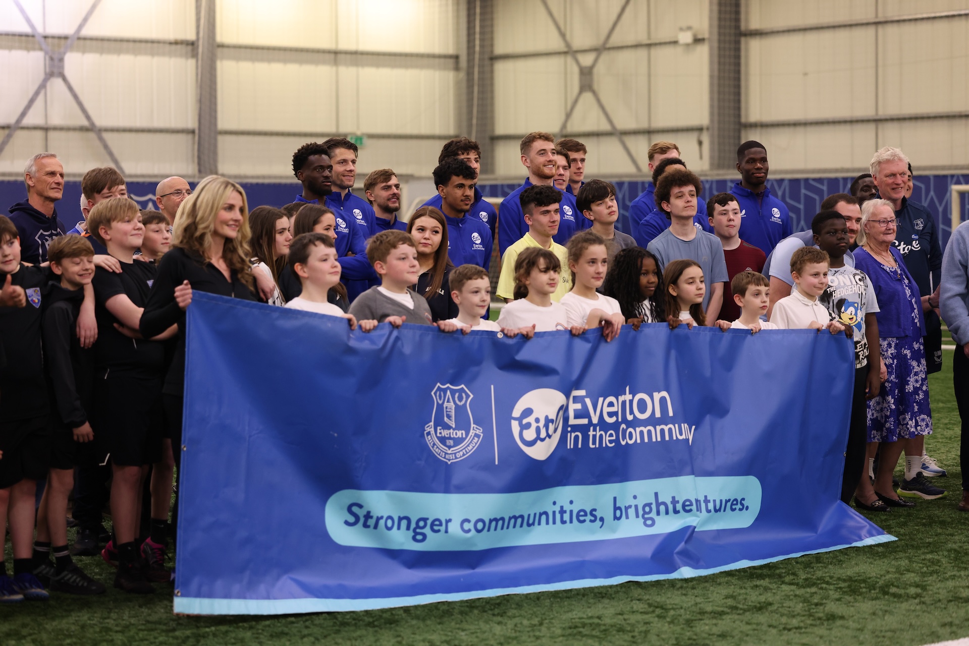 VIDEO: Everton Stars Join EitC For Finch Farm Showcase