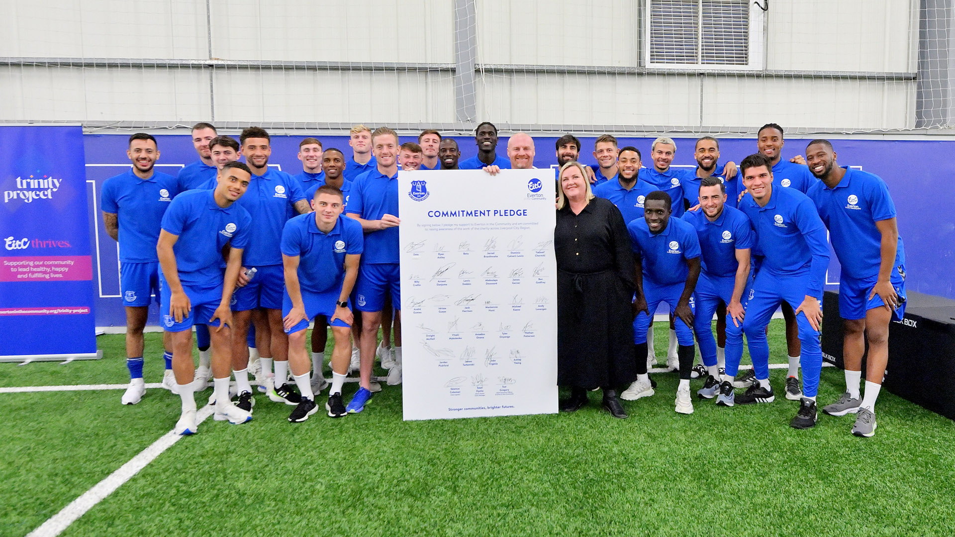 Men's First Team Sign Commitment Pledge To EitC At Showcase Event